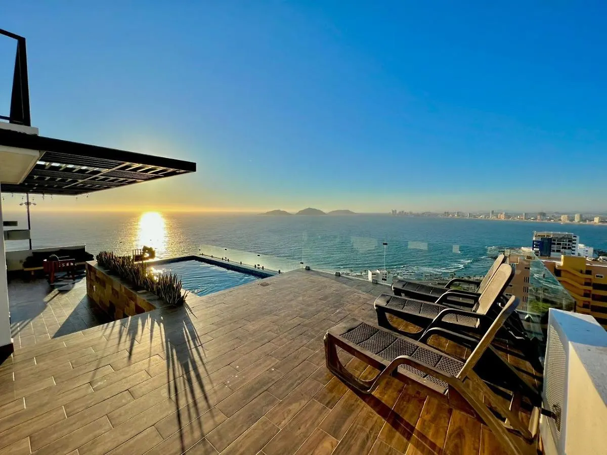 Apartamento Sunset Tower Vista Al Mar Mazatlán